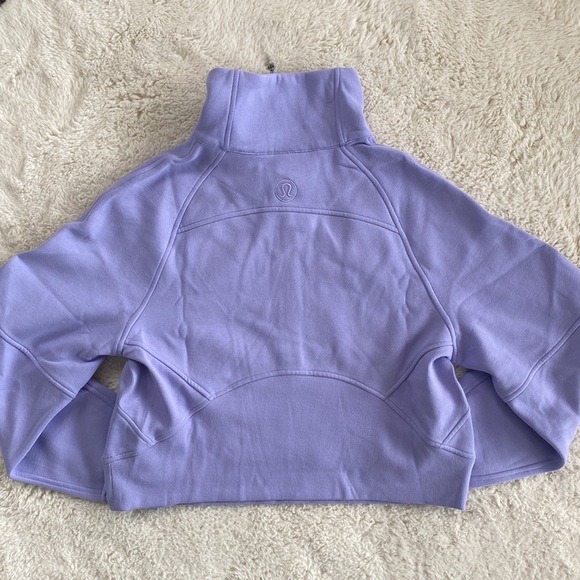 ❤️ Lululemon Scuba Oversized Funnel Neck in Lilac Smoke Size XS/S NWT - Picture 6 of 7
